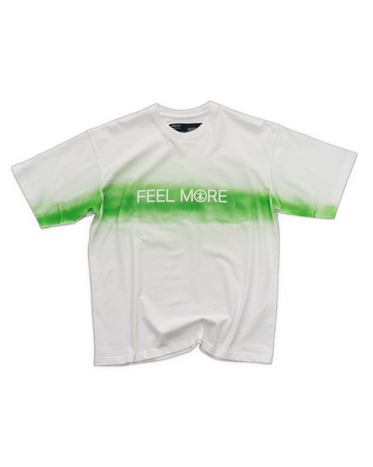 Feel More T-shirt White - Art