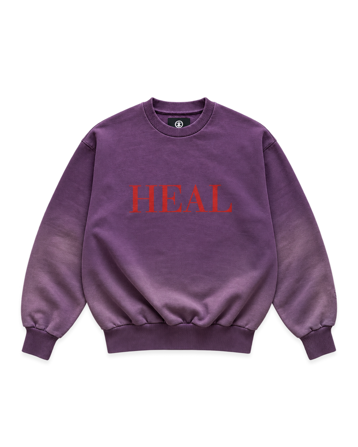 AELIZA Heal Crewneck in purple