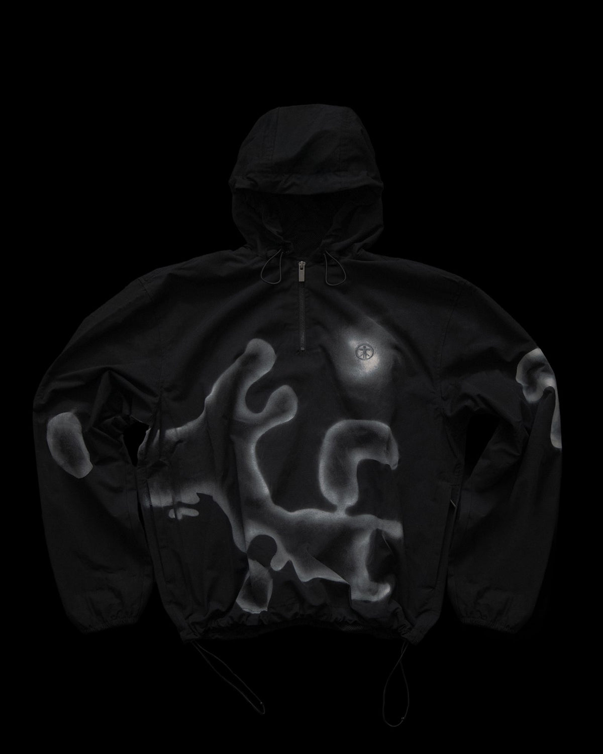 NOISE SHELL JACKET: WHITE