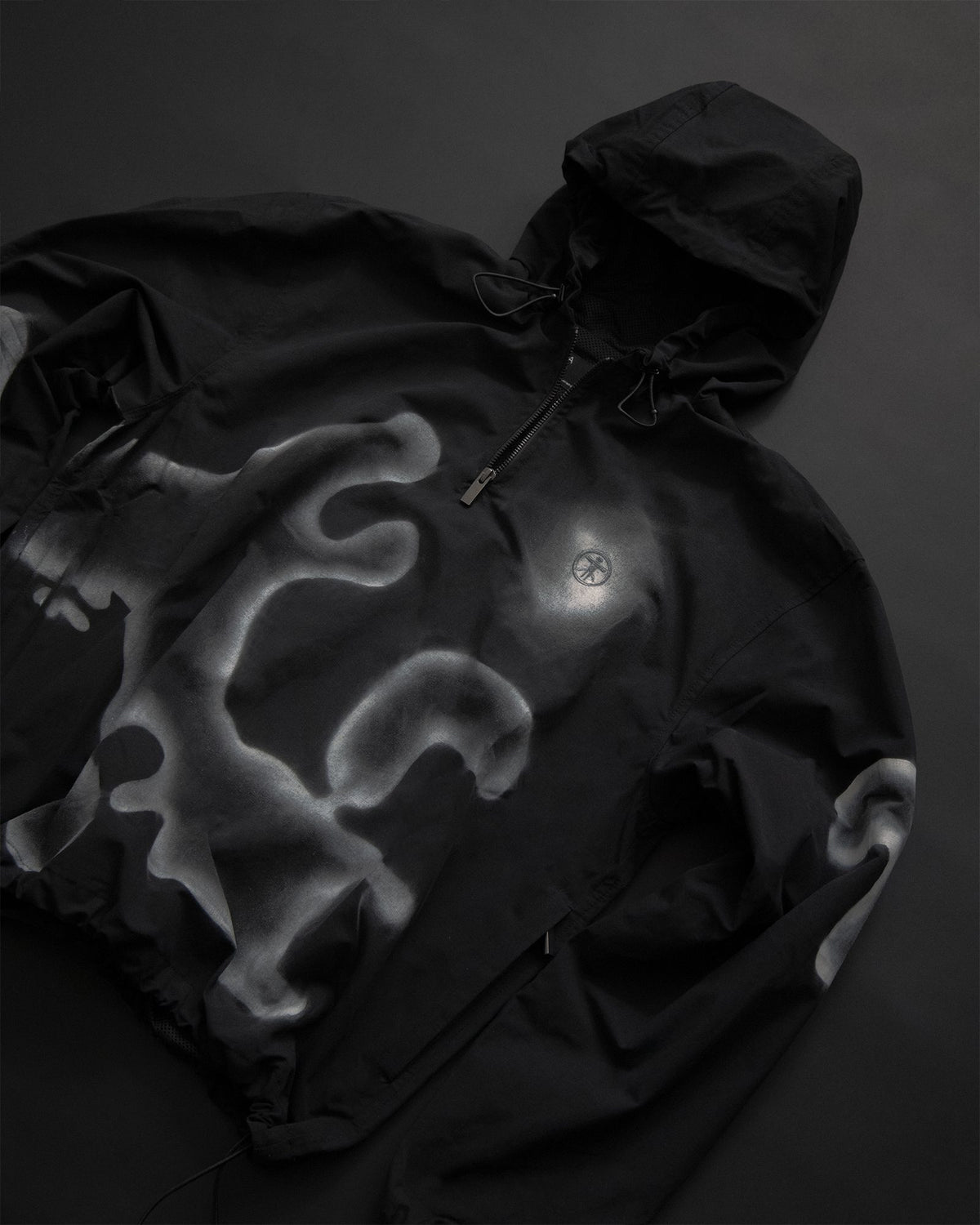 NOISE SHELL JACKET: WHITE