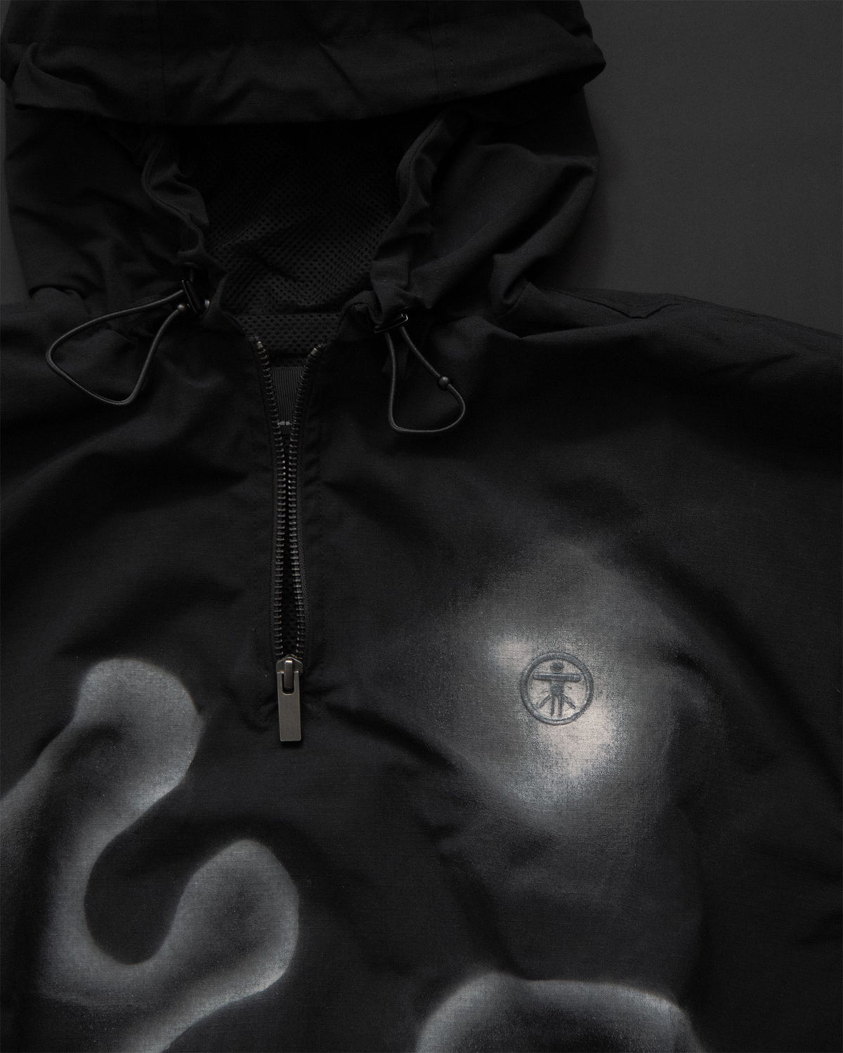 NOISE SHELL JACKET: WHITE