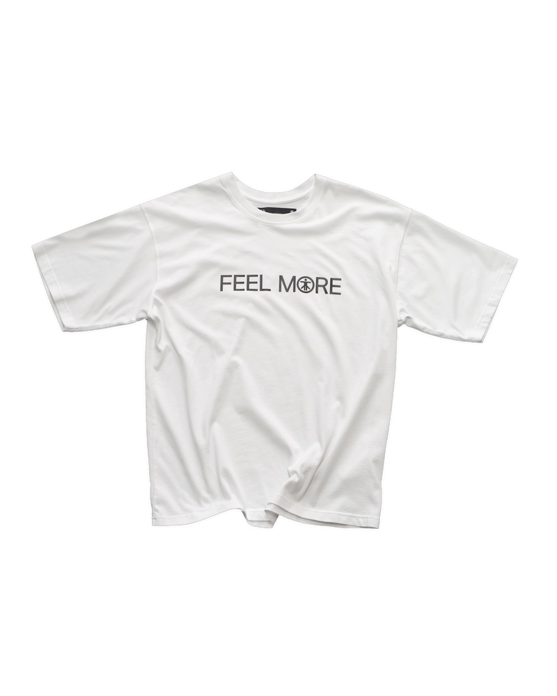Feel More T-shirt - White