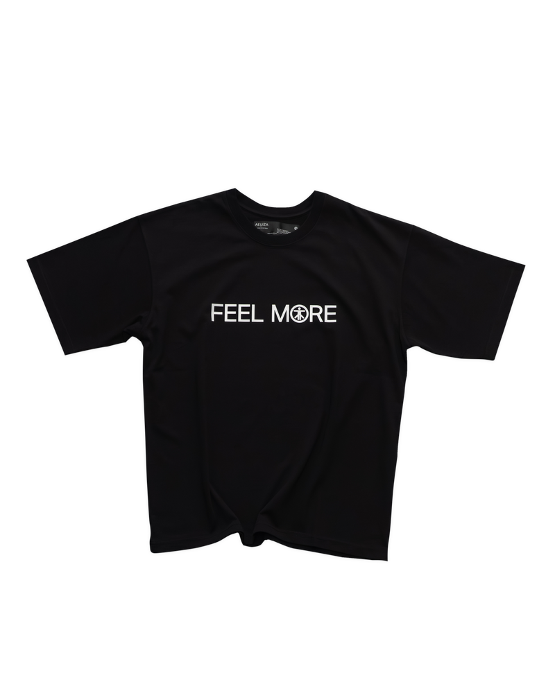Feel More T-shirt - Black