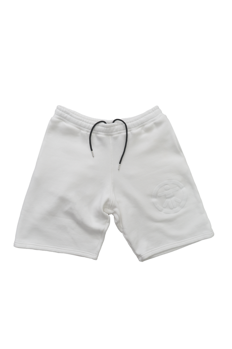 Symbol Shorts - White