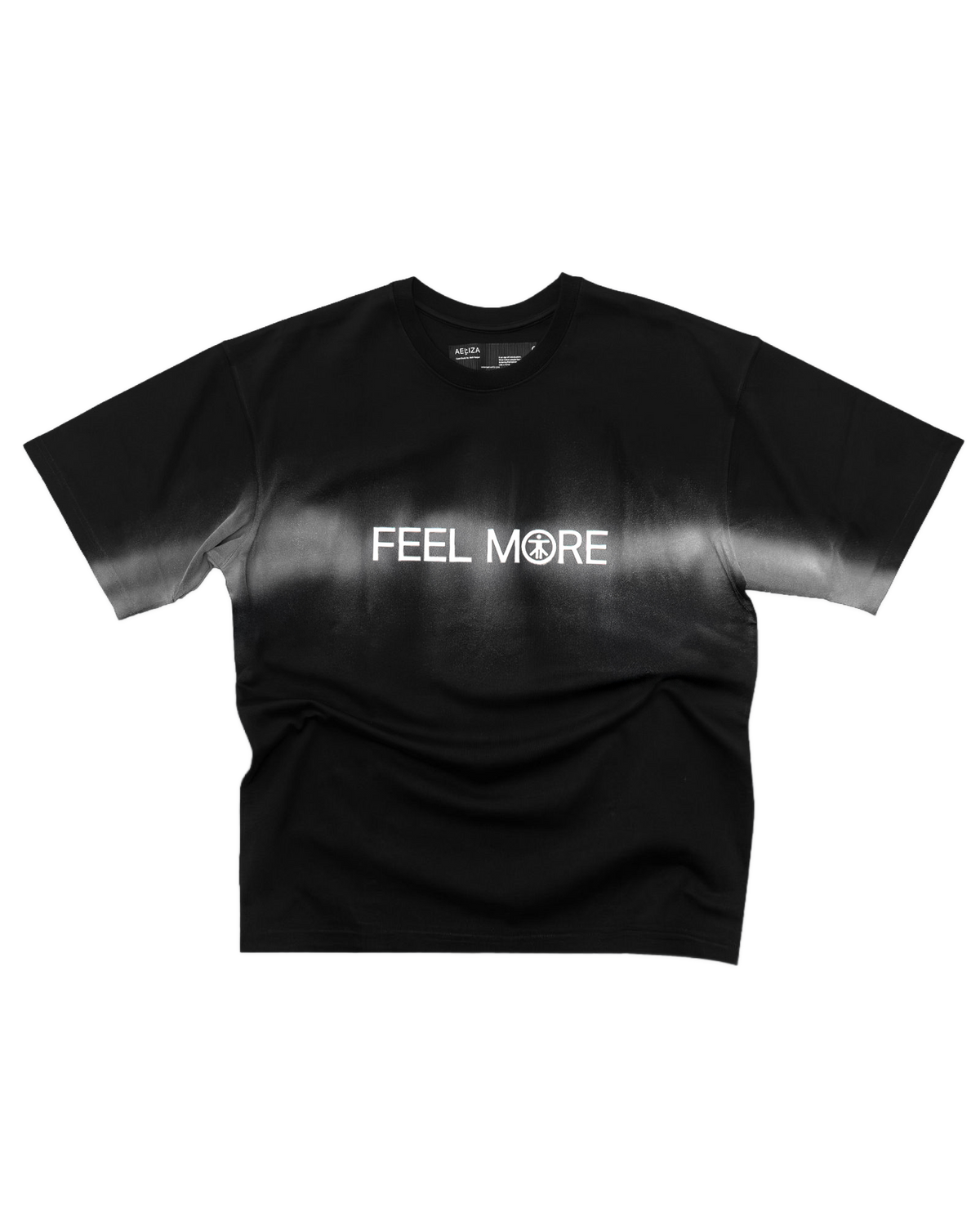 Feel More T-shirt Black - Art