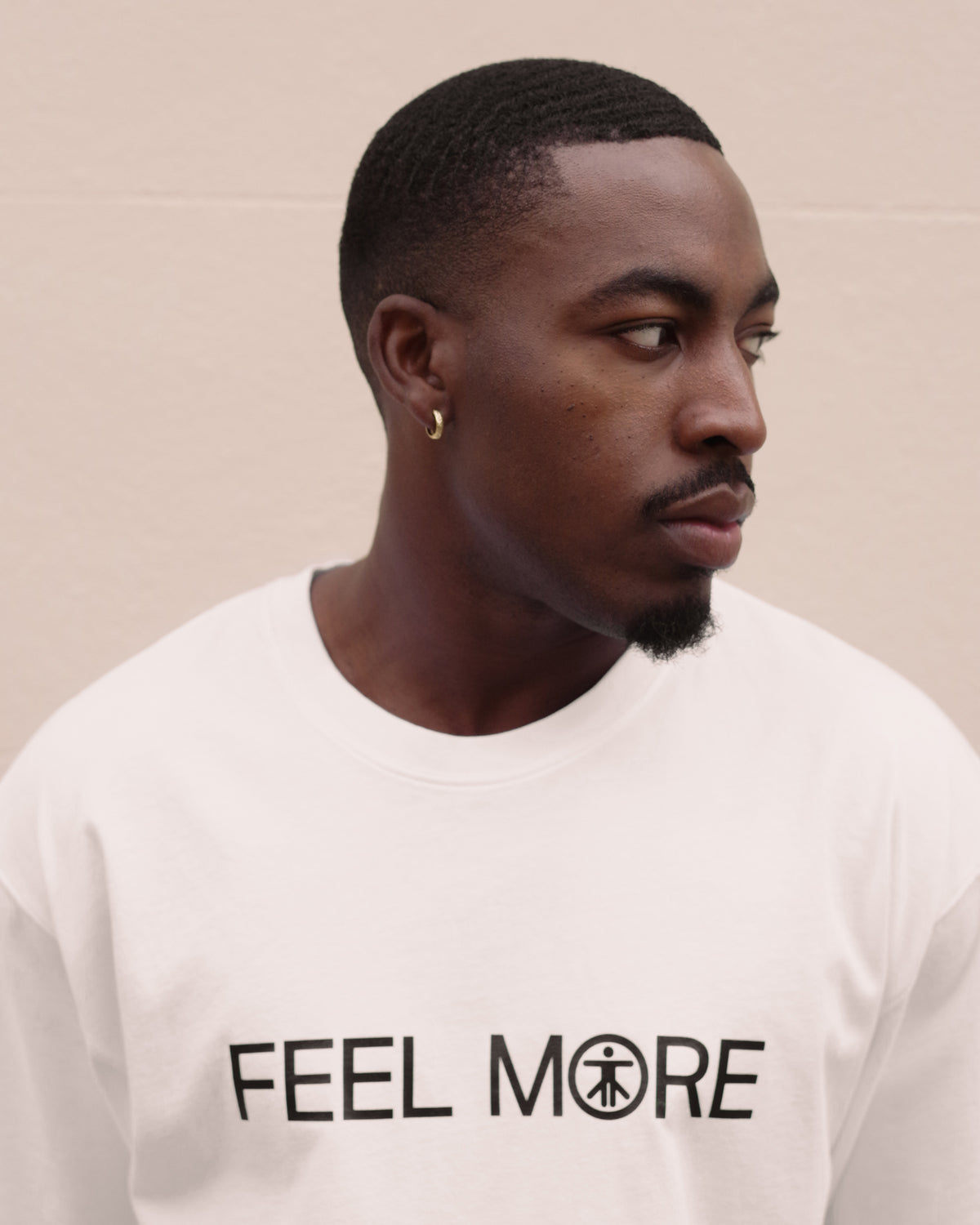 FEEL MORE T-SHIRT - WHITE