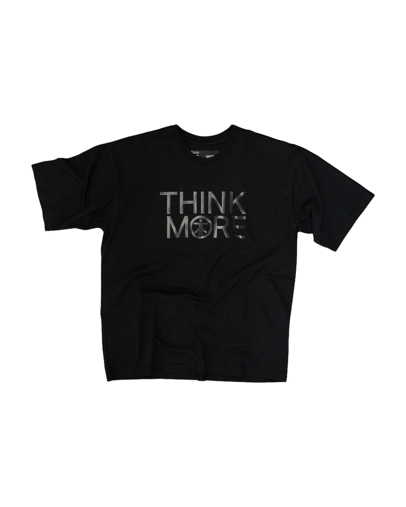 Think More T-shirt Black