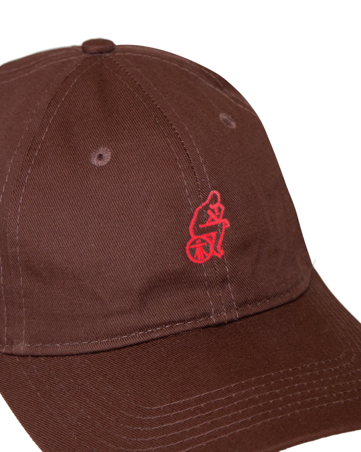 Thinker Cap - Brown/Red