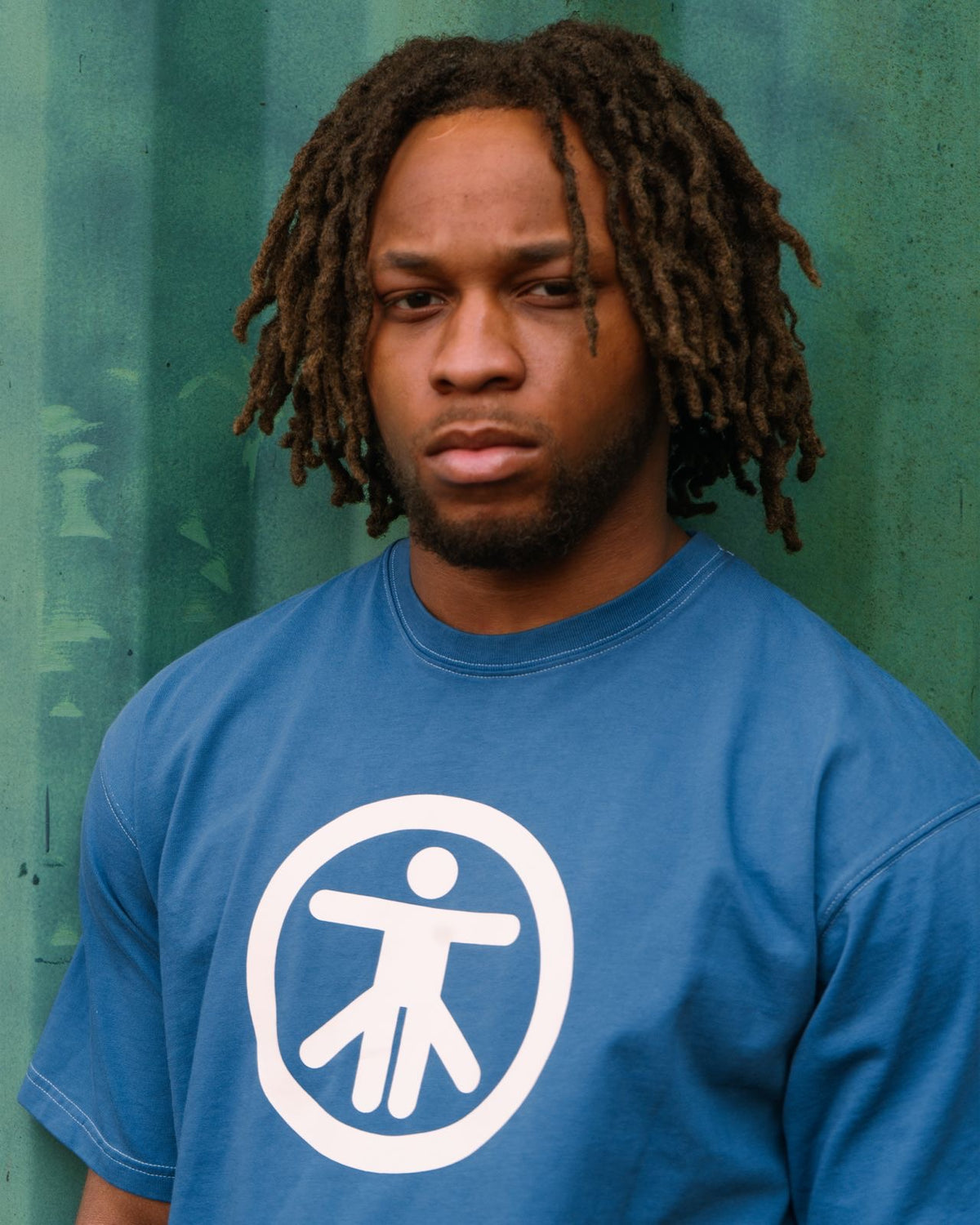 INDIVIDUAL SYMBOL T-SHIRT - BLUE