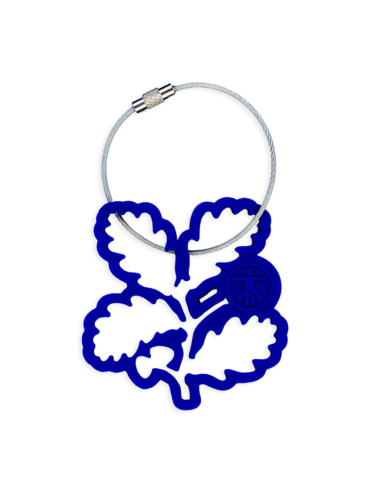 Flexible Rubber Trust Keychain