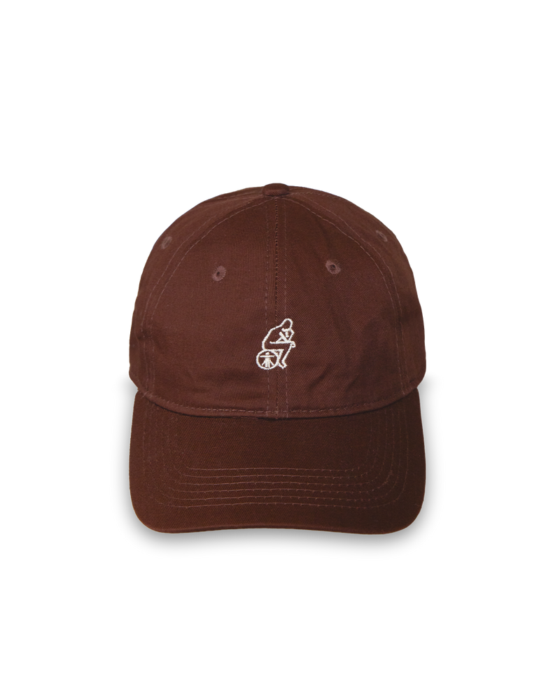 Thinker Cap Brown White