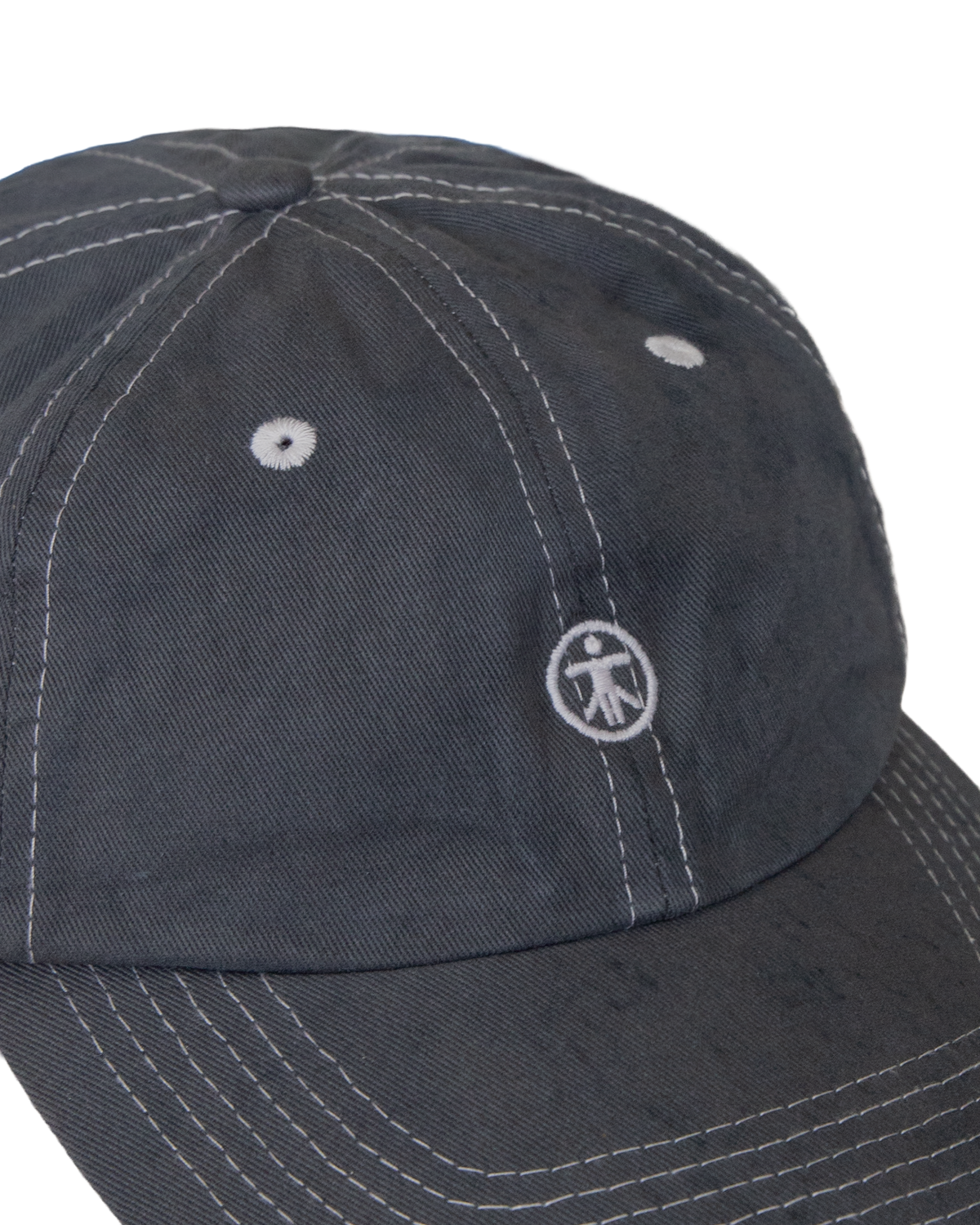 Blue garment dyed Cap
