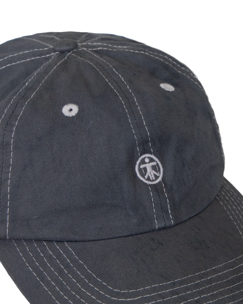 Blue garment dyed Cap